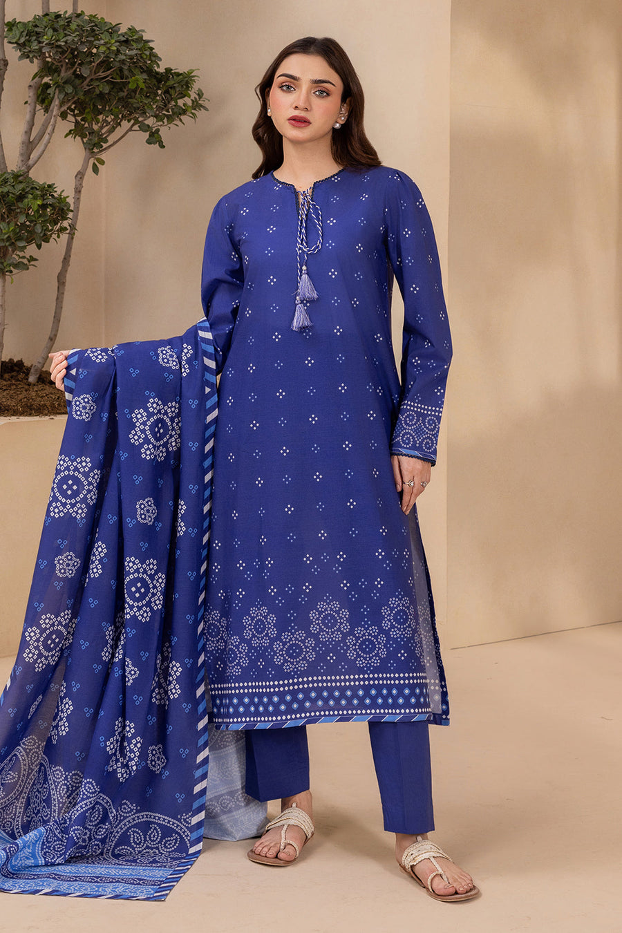 Zellbury Summer Printed Lawn Unstitched 3Pc Suit WUS26X30626