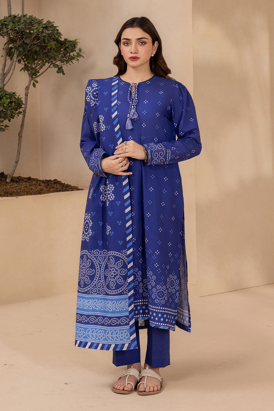 Zellbury Summer Printed Lawn Unstitched 3Pc Suit WUS26X30626