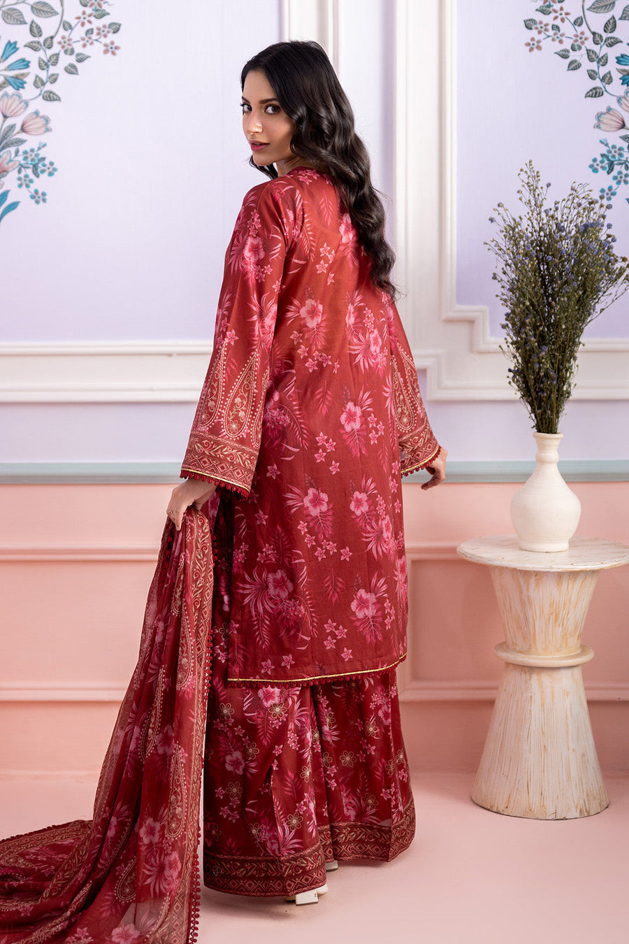Zellbury Summer Printed Lawn Unstitched 3Pc Suit WUS26X30627