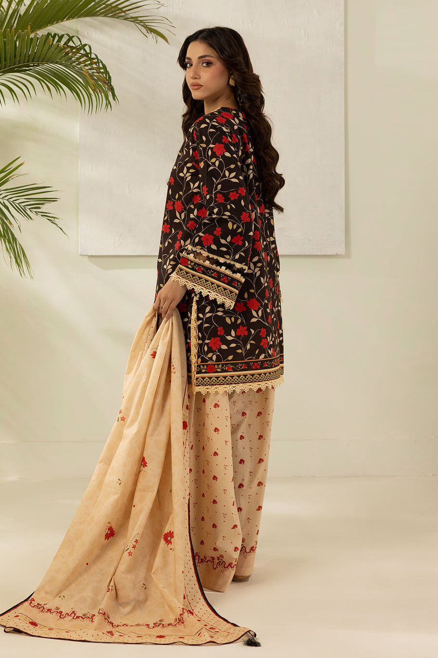 Zellbury Summer Printed Lawn Unstitched 3Pc Suit WUS26X30628