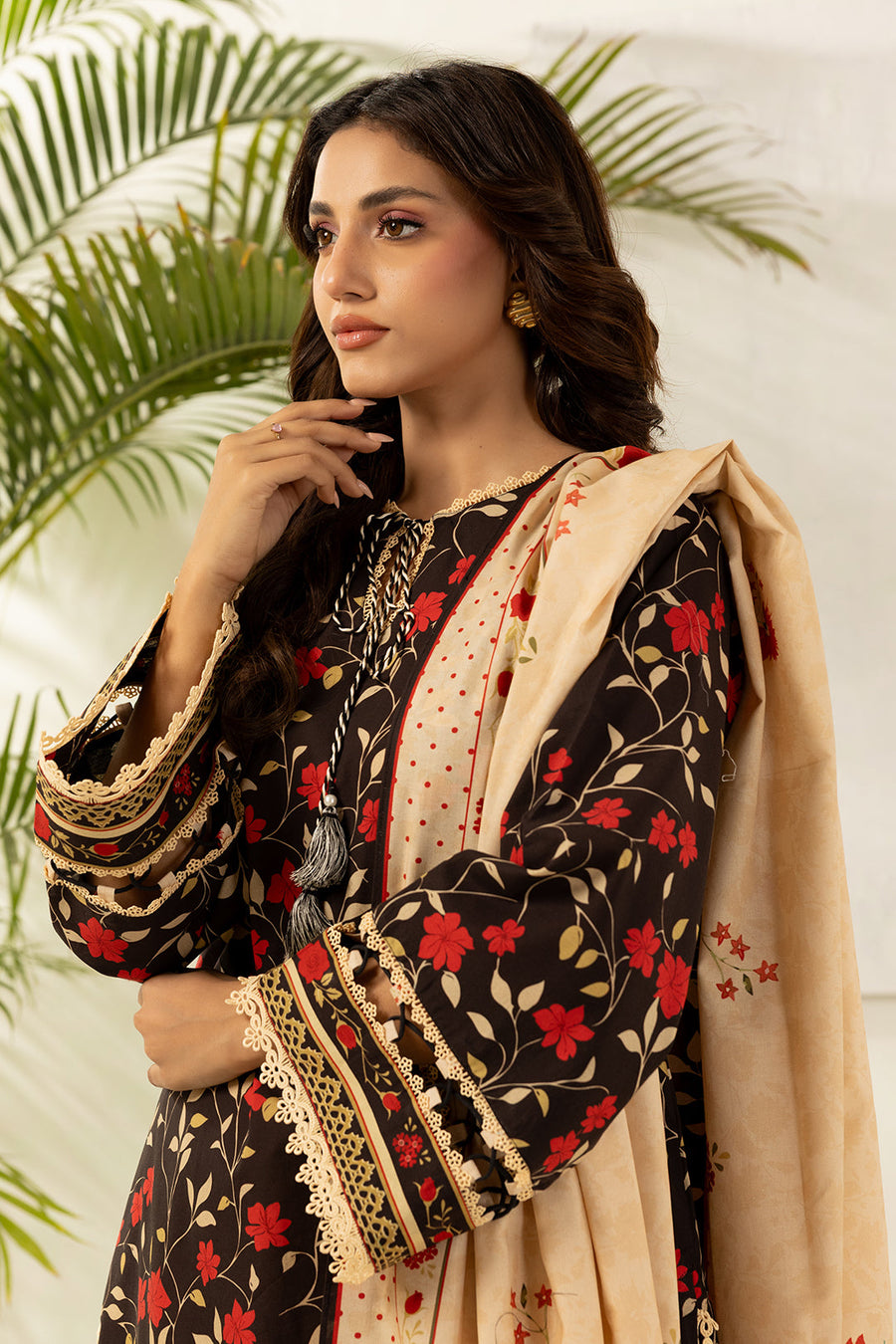 Zellbury Summer Printed Lawn Unstitched 3Pc Suit WUS26X30628