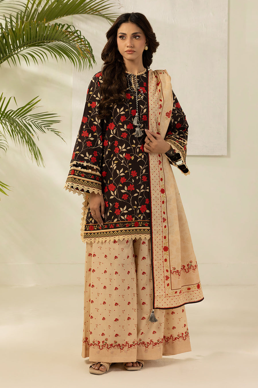Zellbury Summer Printed Lawn Unstitched 3Pc Suit WUS26X30628