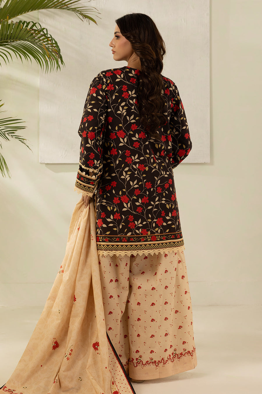 Zellbury Summer Printed Lawn Unstitched 3Pc Suit WUS26X30628