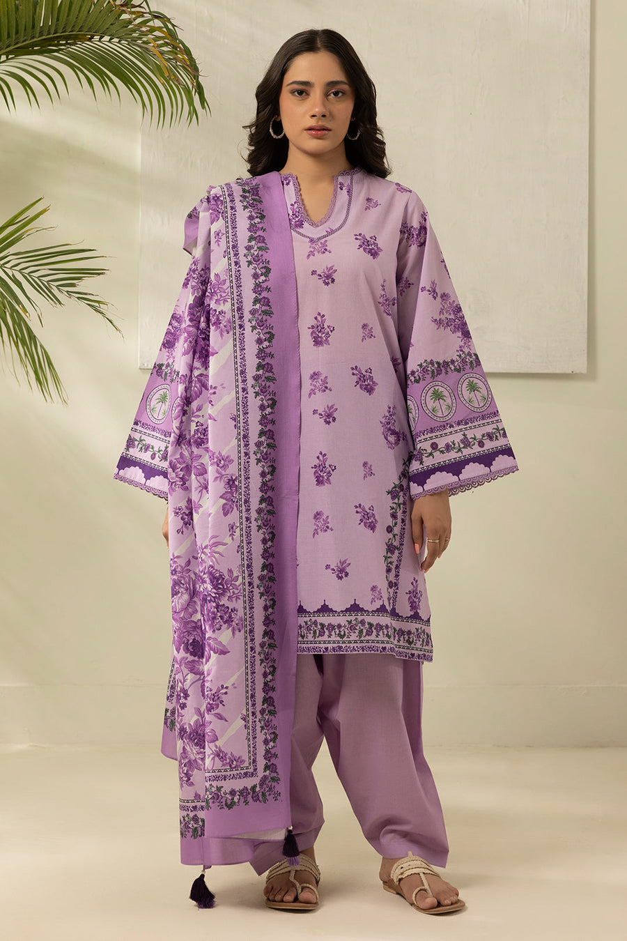 Zellbury Summer Printed Lawn Unstitched 3Pc Suit WUS26X30629