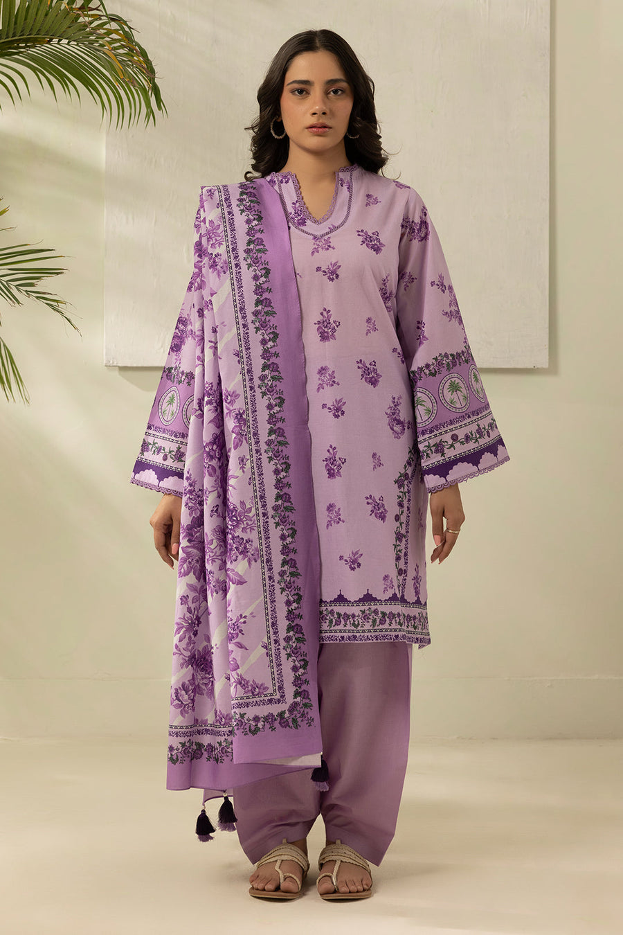 Zellbury Summer Printed Lawn Unstitched 3Pc Suit WUS26X30629