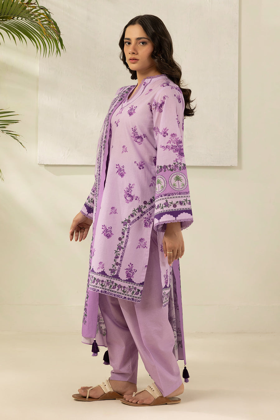 Zellbury Summer Printed Lawn Unstitched 3Pc Suit WUS26X30629
