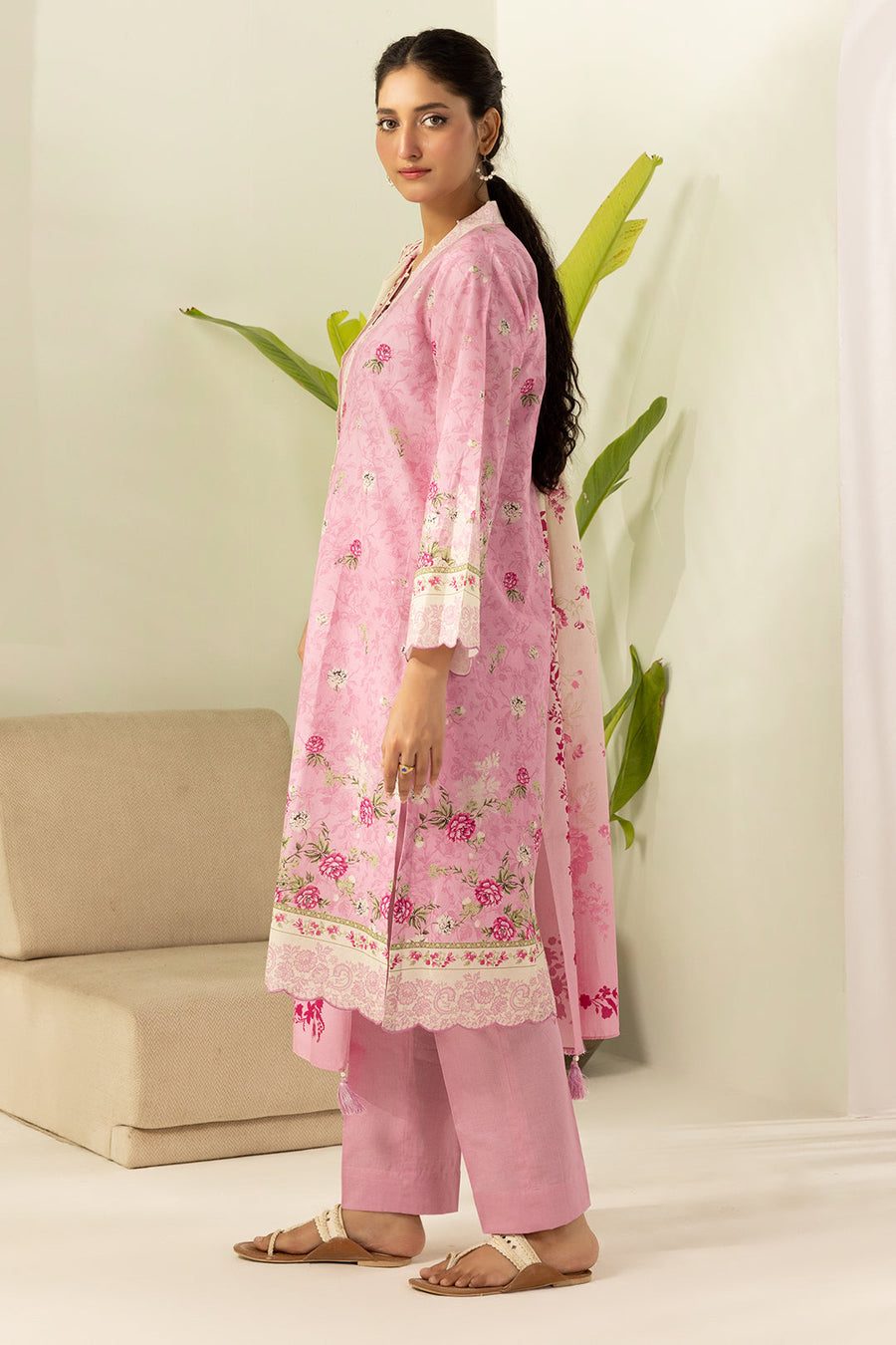 Zellbury Summer Printed Lawn Unstitched 3Pc Suit WUS26X30630