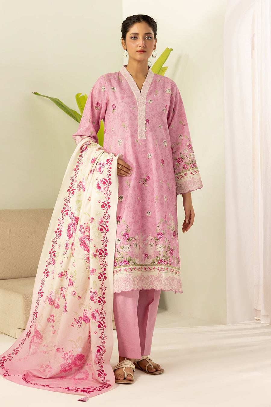 Zellbury Summer Printed Lawn Unstitched 3Pc Suit WUS26X30630