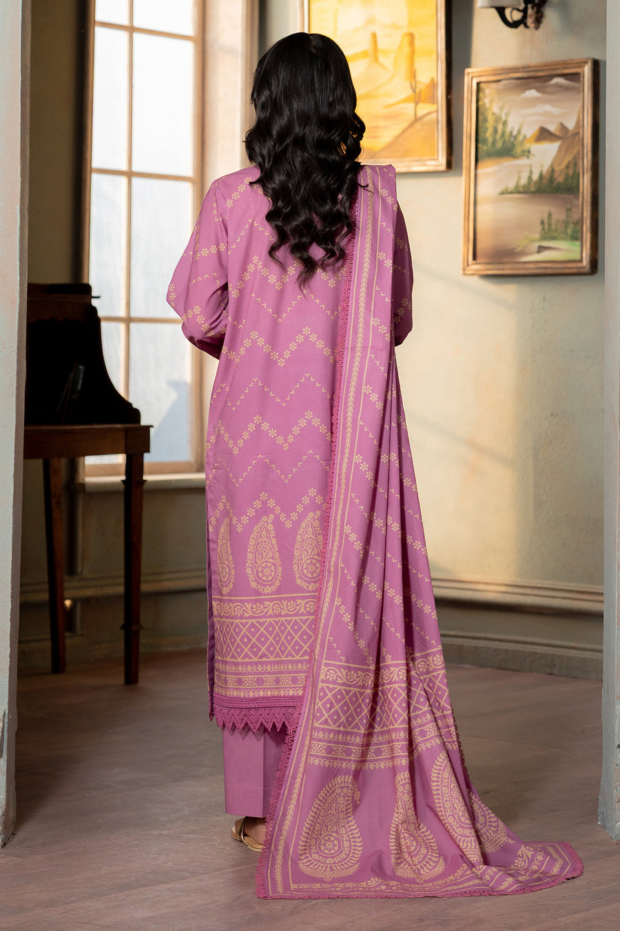Zellbury Summer Printed Lawn Unstitched 3Pc Suit WUS26X30633