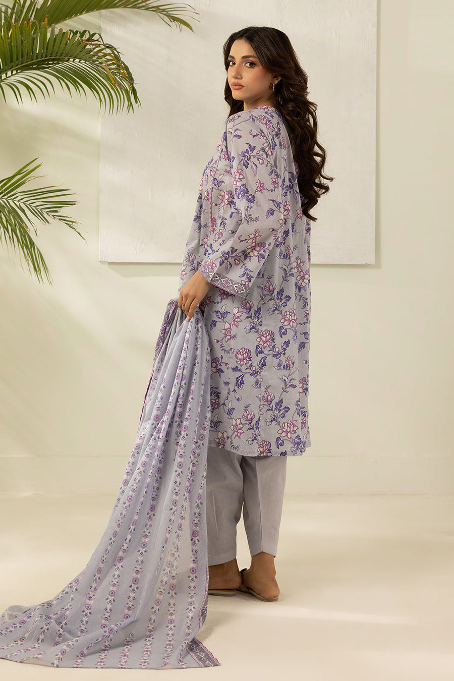 Zellbury Summer Printed Lawn Unstitched 3Pc Suit WUS26X30676