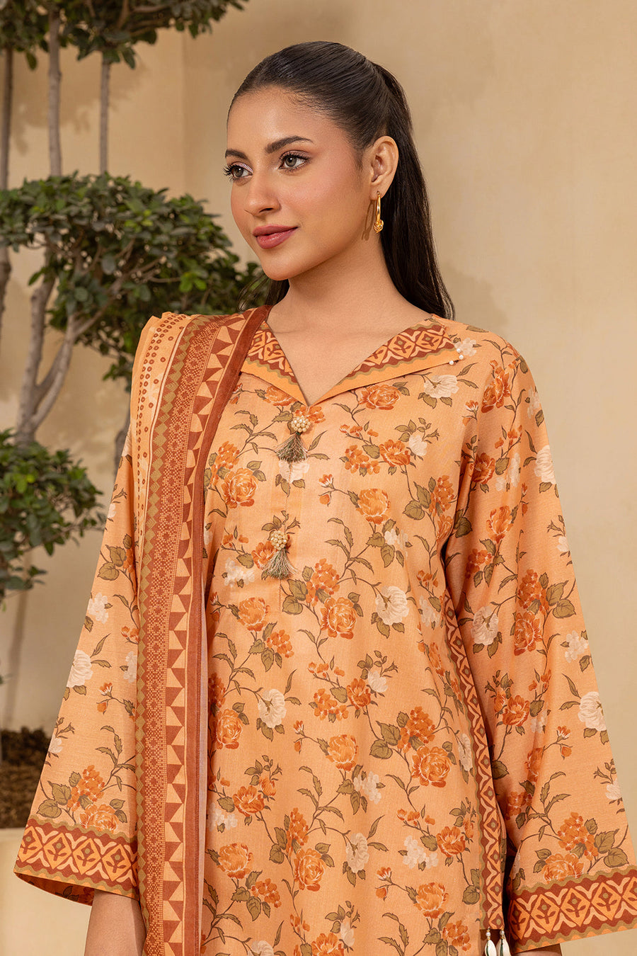 Zellbury Summer Printed Lawn Unstitched 3Pc Suit WUS26X30678