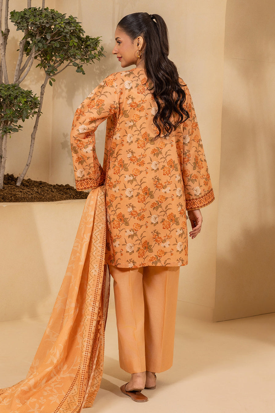 Zellbury Summer Printed Lawn Unstitched 3Pc Suit WUS26X30678