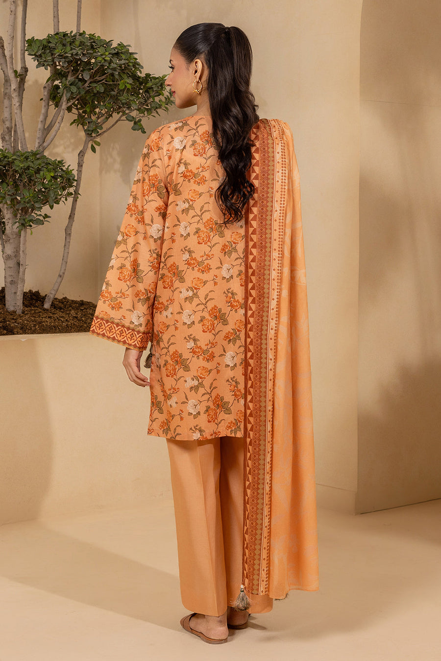 Zellbury Summer Printed Lawn Unstitched 3Pc Suit WUS26X30678