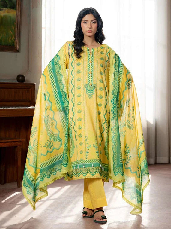 Zellbury Summer Printed Lawn Unstitched 3Pc Suit WUS26X30680