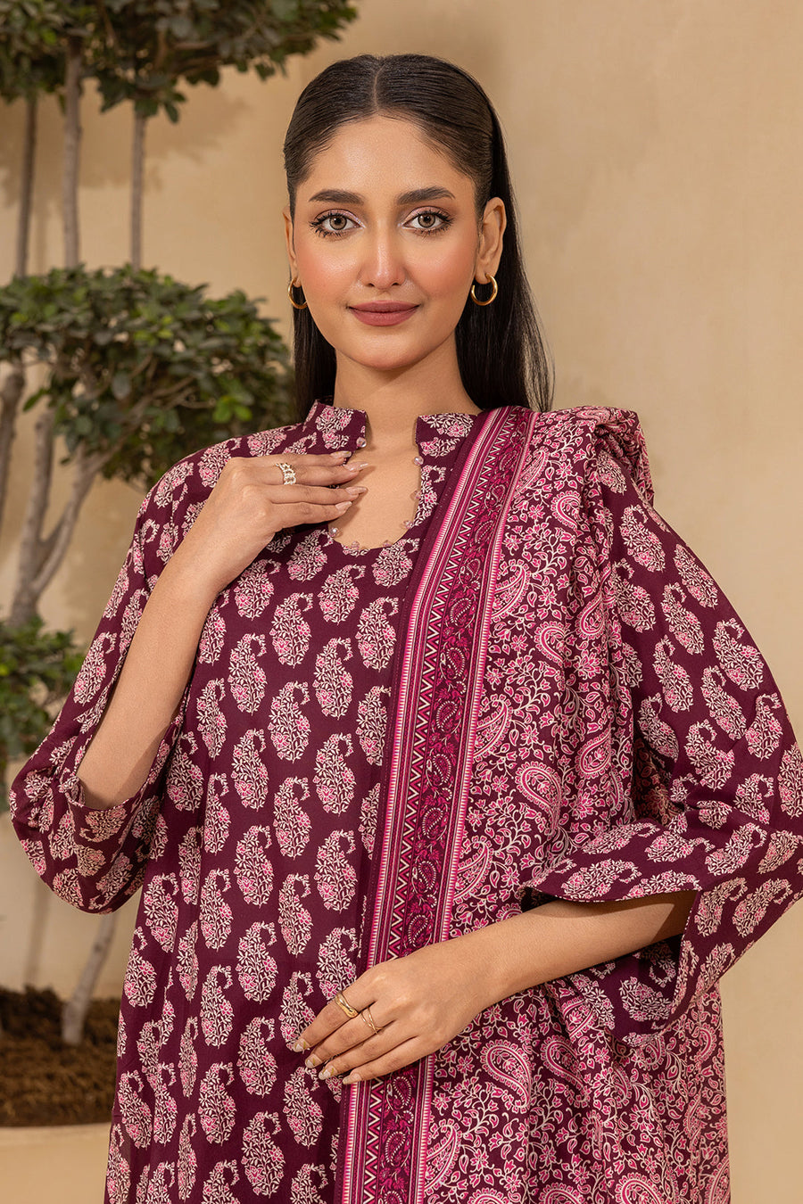 Zellbury Summer Printed Lawn Unstitched 3Pc Suit WUS26X30681