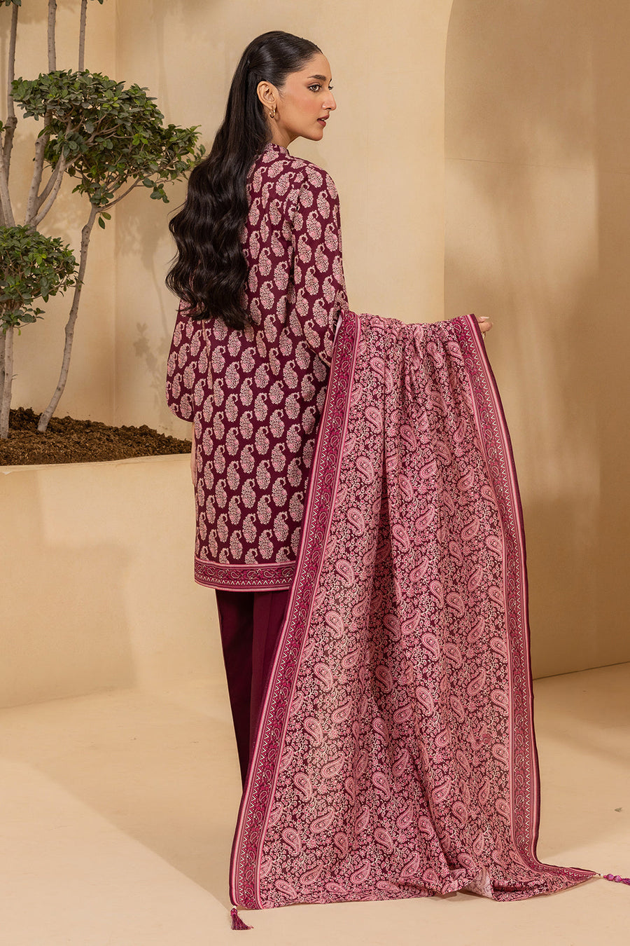 Zellbury Summer Printed Lawn Unstitched 3Pc Suit WUS26X30681