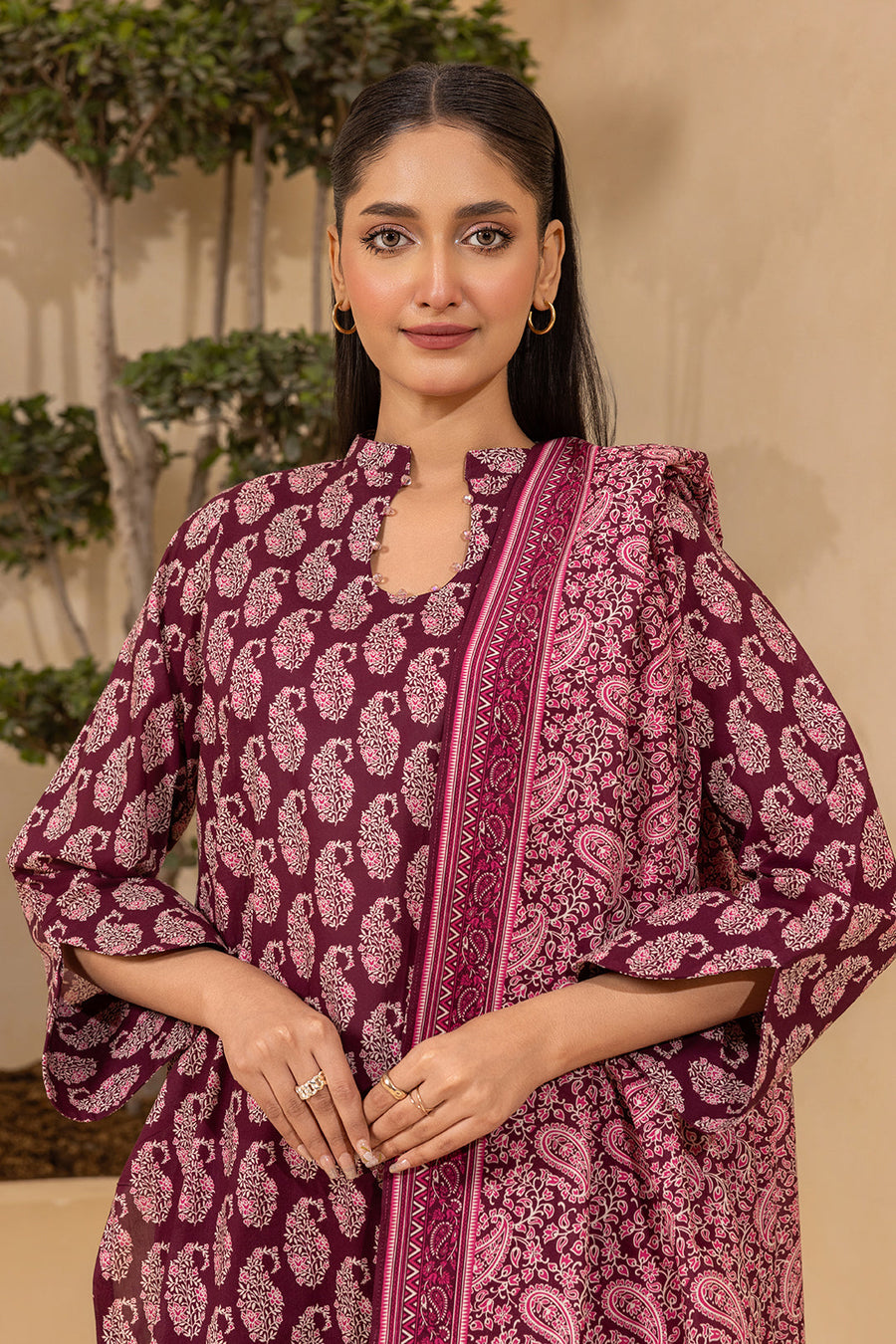 Zellbury Summer Printed Lawn Unstitched 3Pc Suit WUS26X30681
