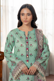 Zellbury Summer Printed Lawn Unstitched 3Pc Suit WUS26X30684