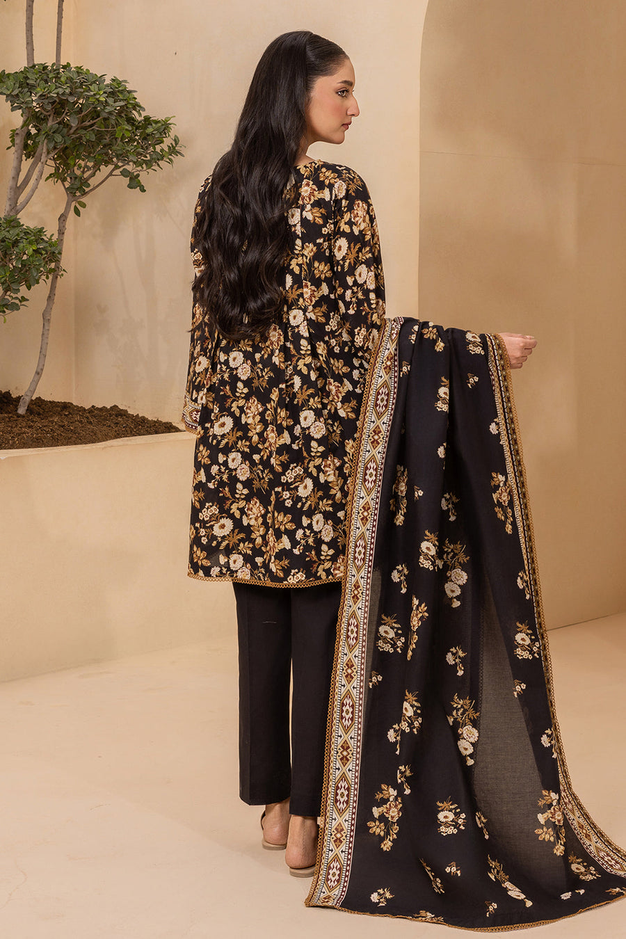 Zellbury Summer Printed Lawn Unstitched 3Pc Suit WUS26X30685