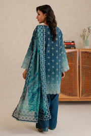 Zellbury Summer Printed Lawn Unstitched 3Pc Suit WUS26X30686