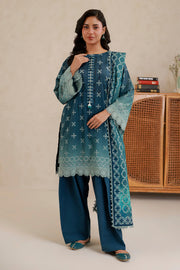 Zellbury Summer Printed Lawn Unstitched 3Pc Suit WUS26X30686