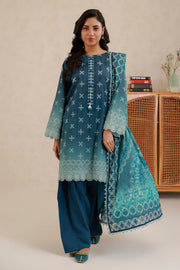 Zellbury Summer Printed Lawn Unstitched 3Pc Suit WUS26X30686