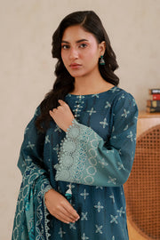 Zellbury Summer Printed Lawn Unstitched 3Pc Suit WUS26X30686