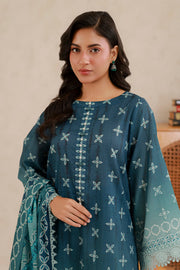 Zellbury Summer Printed Lawn Unstitched 3Pc Suit WUS26X30686