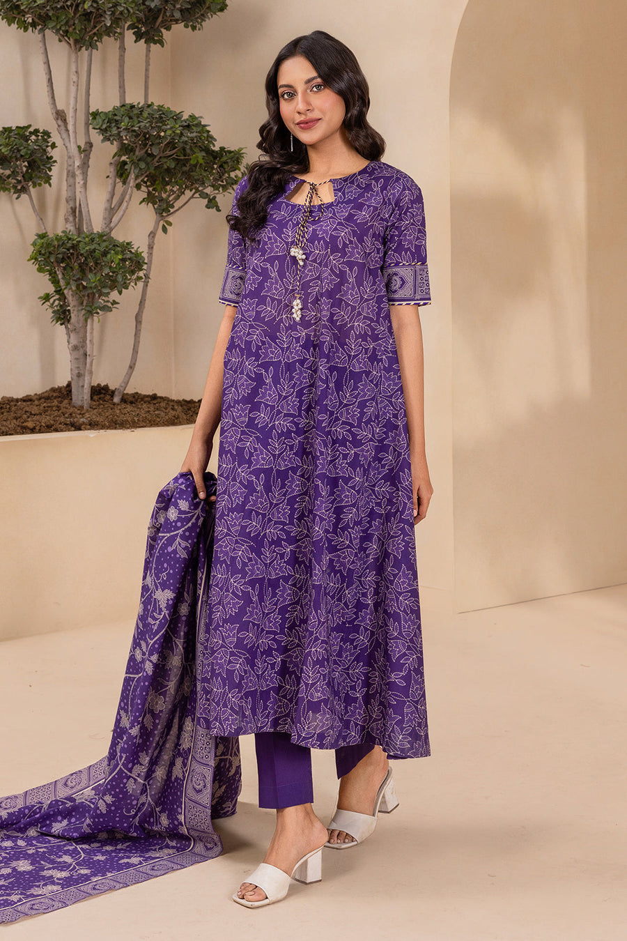 Zellbury Summer Printed Lawn Unstitched 3Pc Suit WUS26X30687