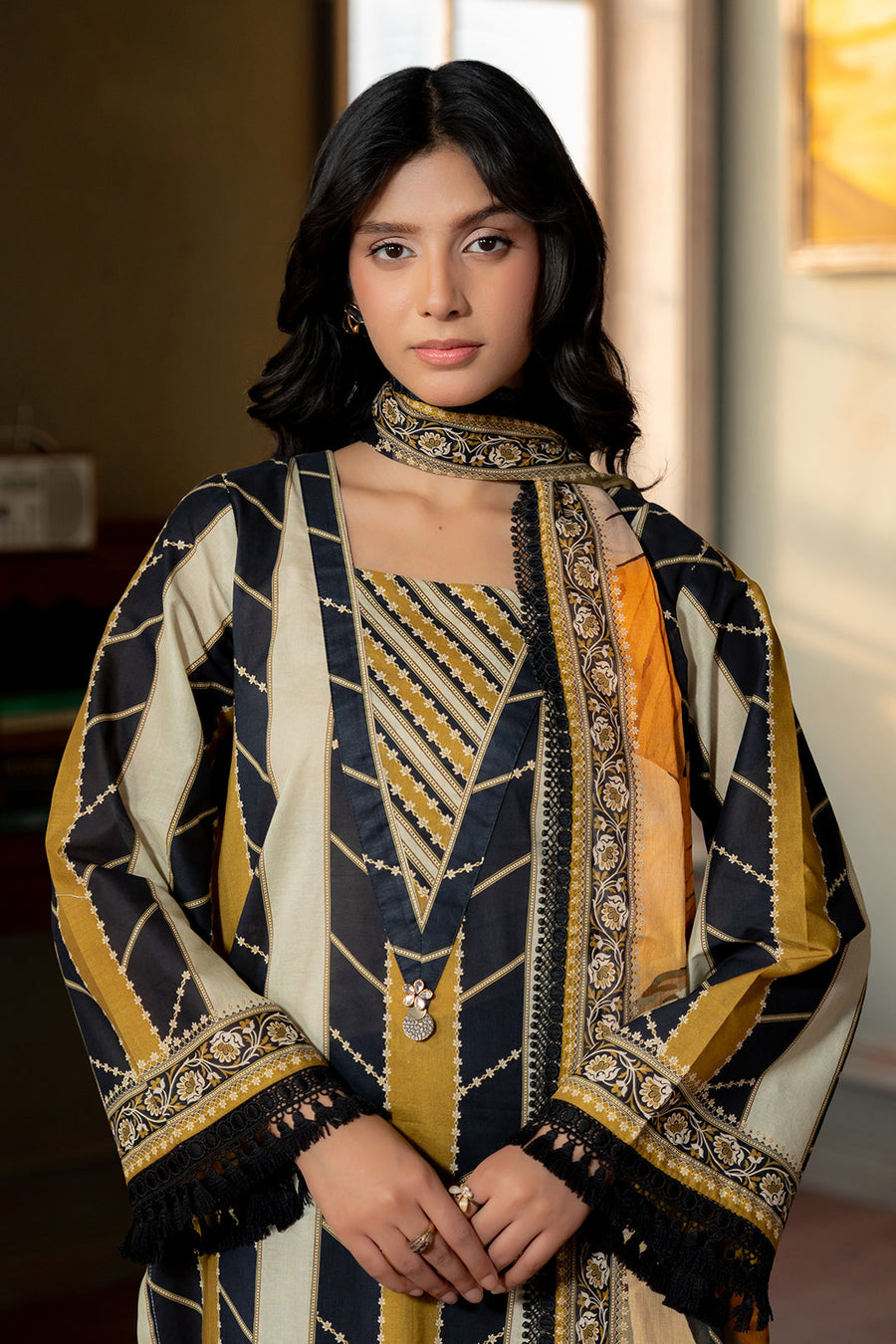 Zellbury Summer Printed Lawn Unstitched 3Pc Suit WUS26X30688
