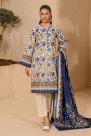 Zellbury Summer Printed Lawn Unstitched 3Pc Suit WUS26X30691