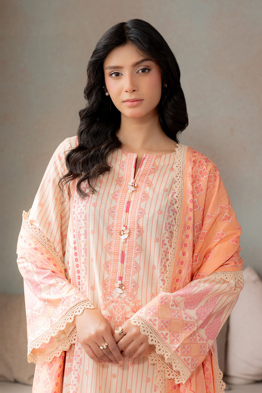 Zellbury Summer Printed Lawn Unstitched 3Pc Suit WUS26X30692