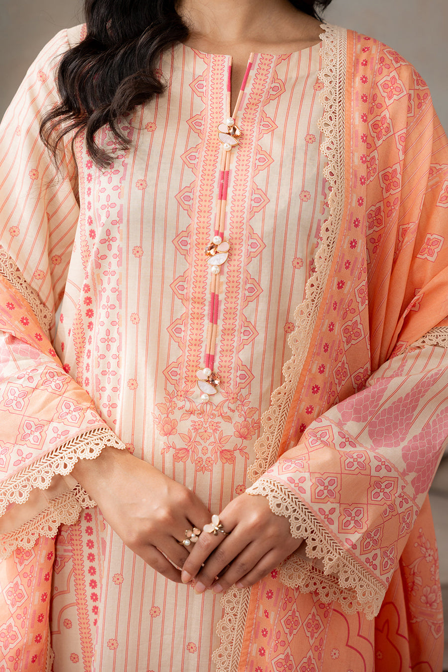 Zellbury Summer Printed Lawn Unstitched 3Pc Suit WUS26X30692