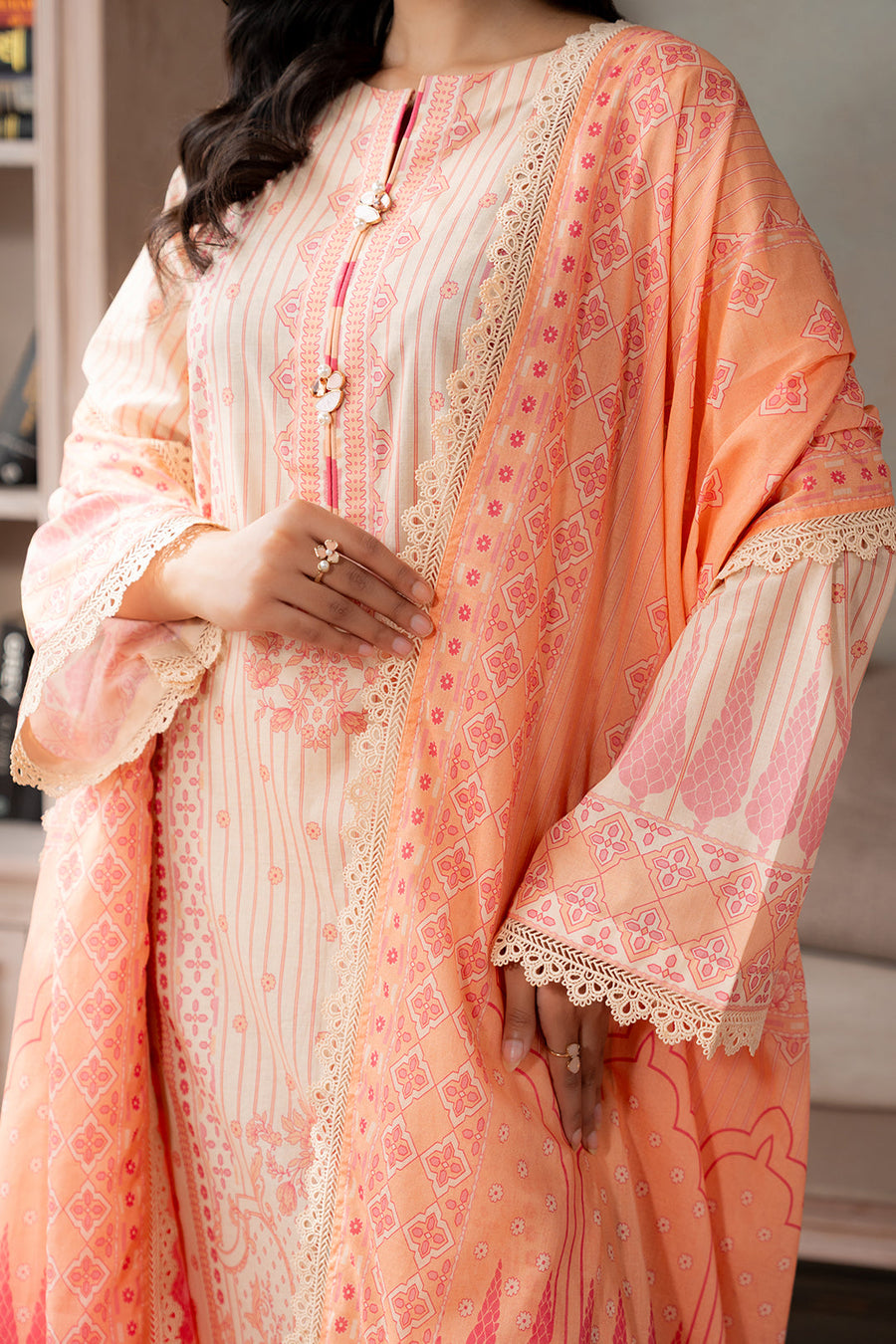 Zellbury Summer Printed Lawn Unstitched 3Pc Suit WUS26X30692