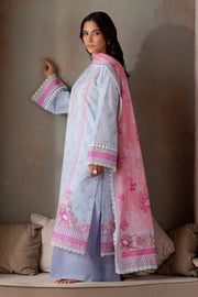 Zellbury Summer Printed Lawn Unstitched 3Pc Suit WUS26X30694