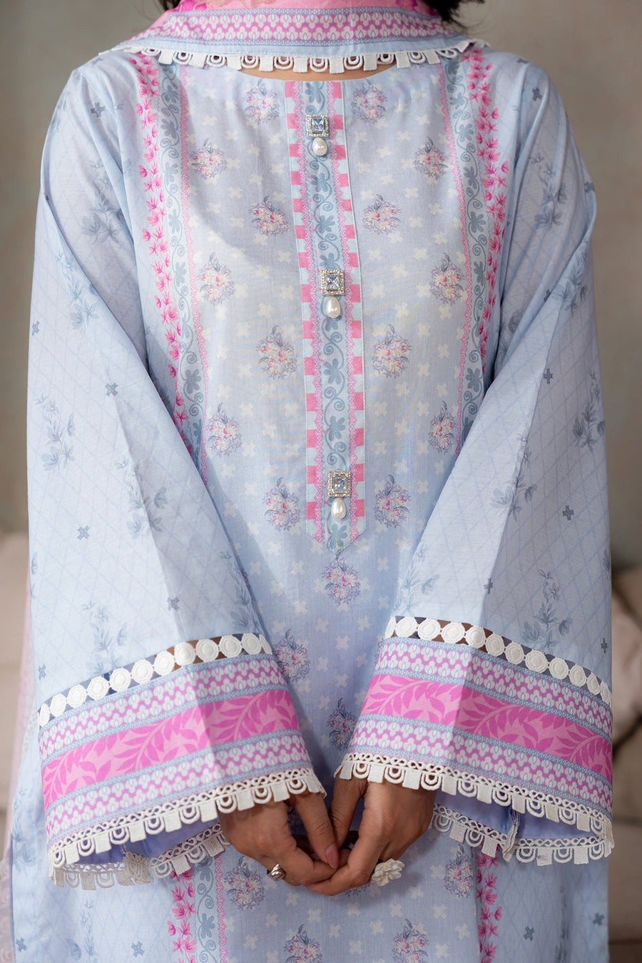 Zellbury Summer Printed Lawn Unstitched 3Pc Suit WUS26X30694