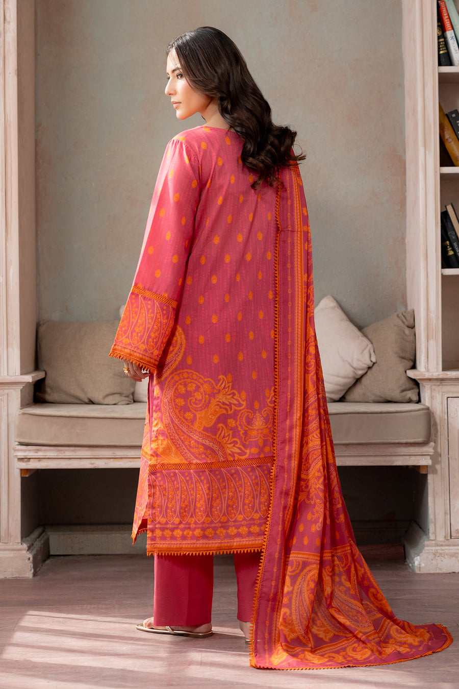 Zellbury Summer Printed Lawn Unstitched 3Pc Suit WUS26X30697