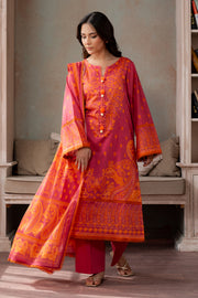 Zellbury Summer Printed Lawn Unstitched 3Pc Suit WUS26X30697