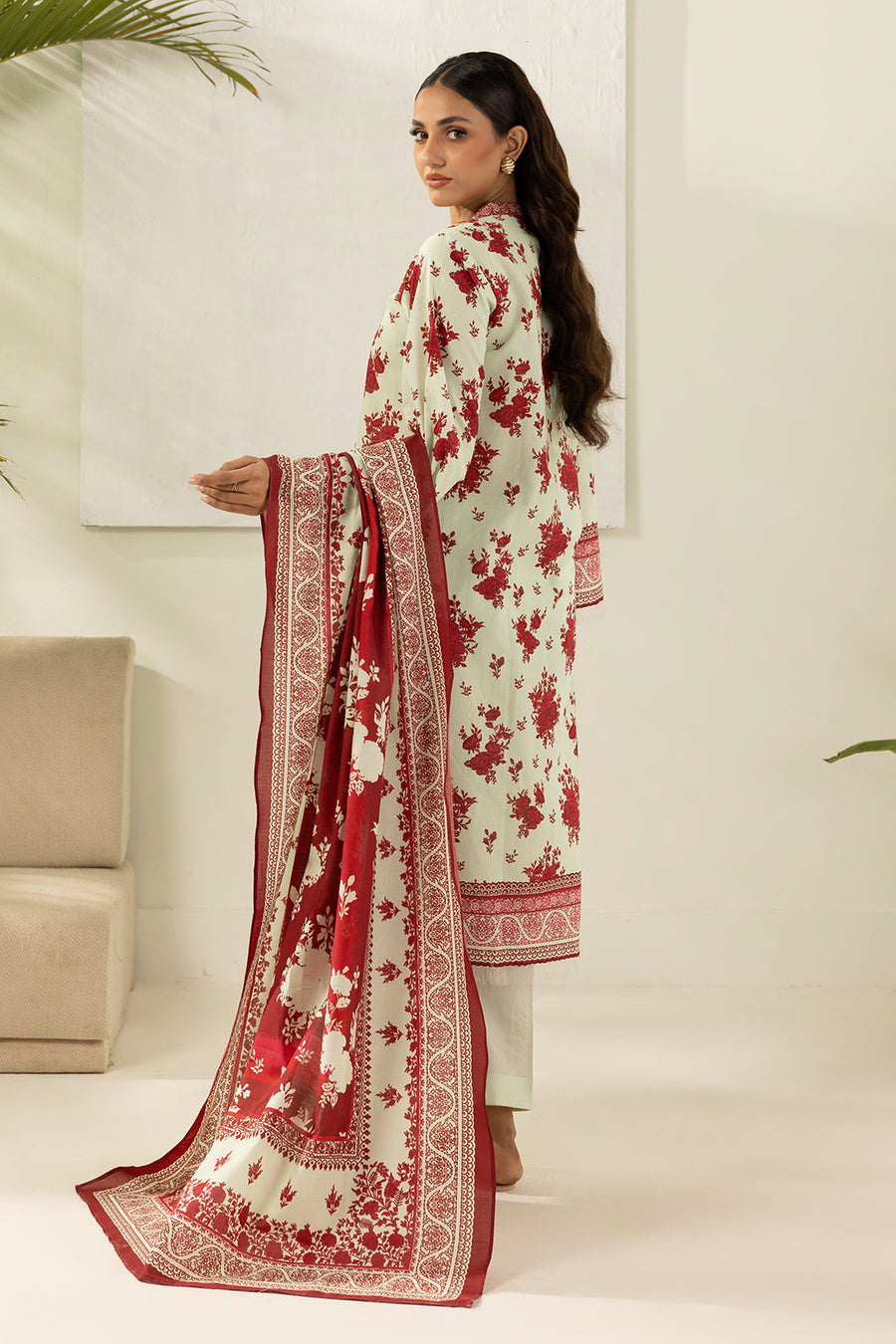 Zellbury Summer Printed Lawn Unstitched 3Pc Suit WUS26X30699