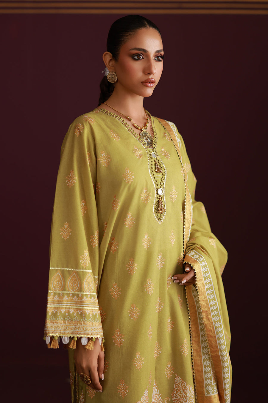 Zellbury Summer Printed Lawn Unstitched 3Pc Suit WUS26X30702