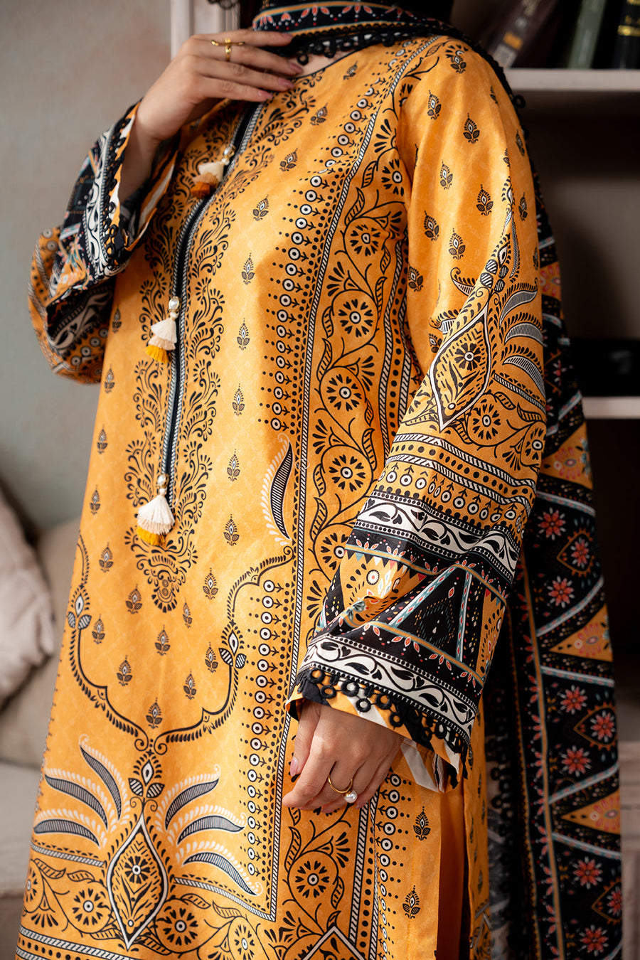 Zellbury Summer Printed Lawn Unstitched 3Pc Suit WUS26X30748