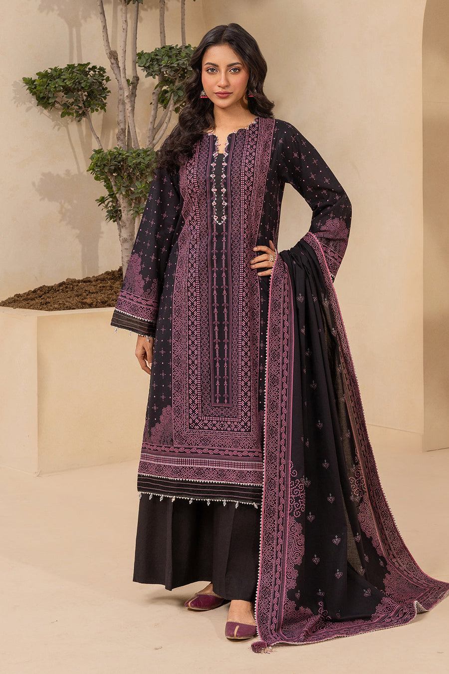 Zellbury Summer Printed Lawn Unstitched 3Pc Suit WUS26X30749