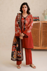 Zellbury Summer Printed Lawn Unstitched 3Pc Suit WUS26X30750