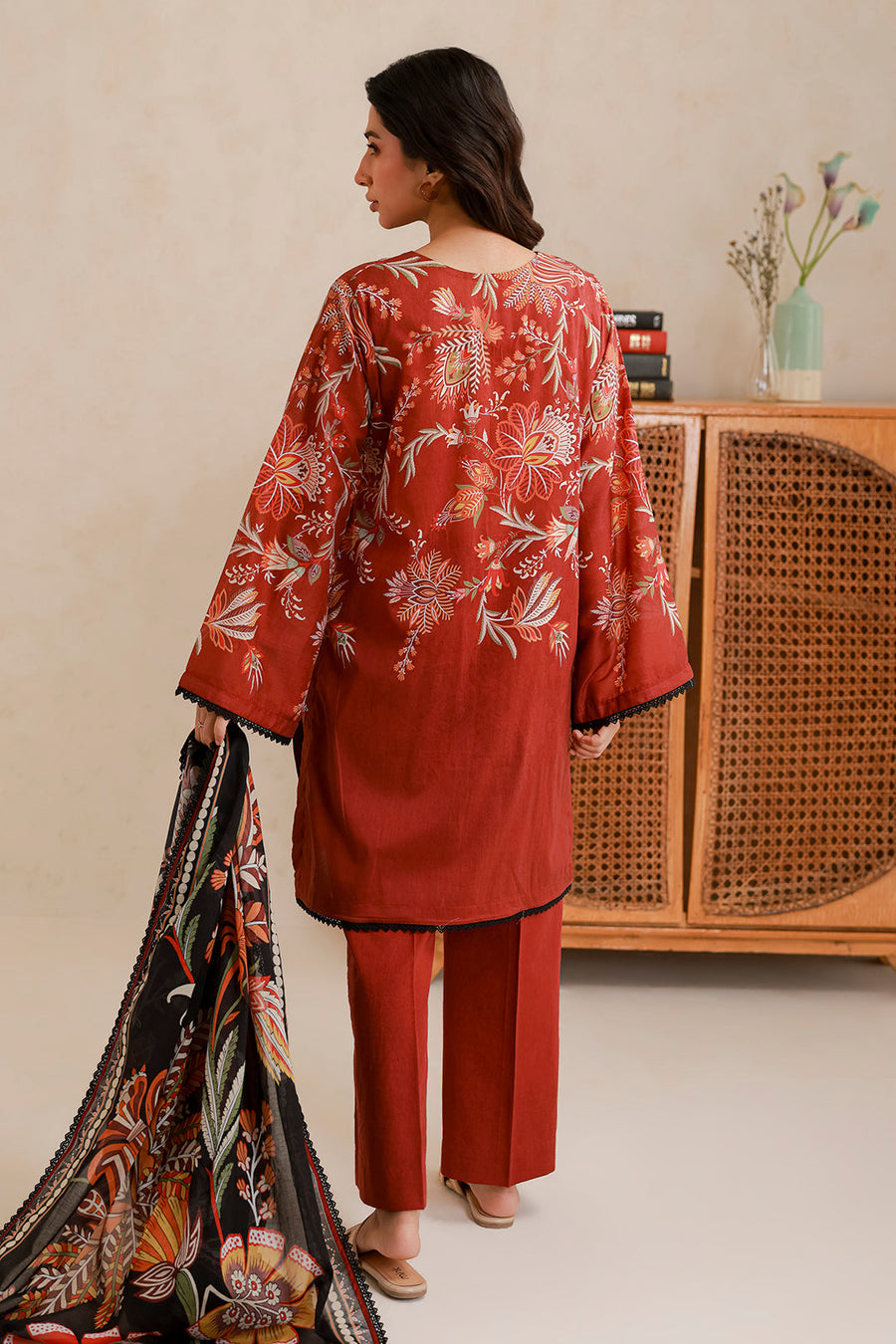 Zellbury Summer Printed Lawn Unstitched 3Pc Suit WUS26X30750