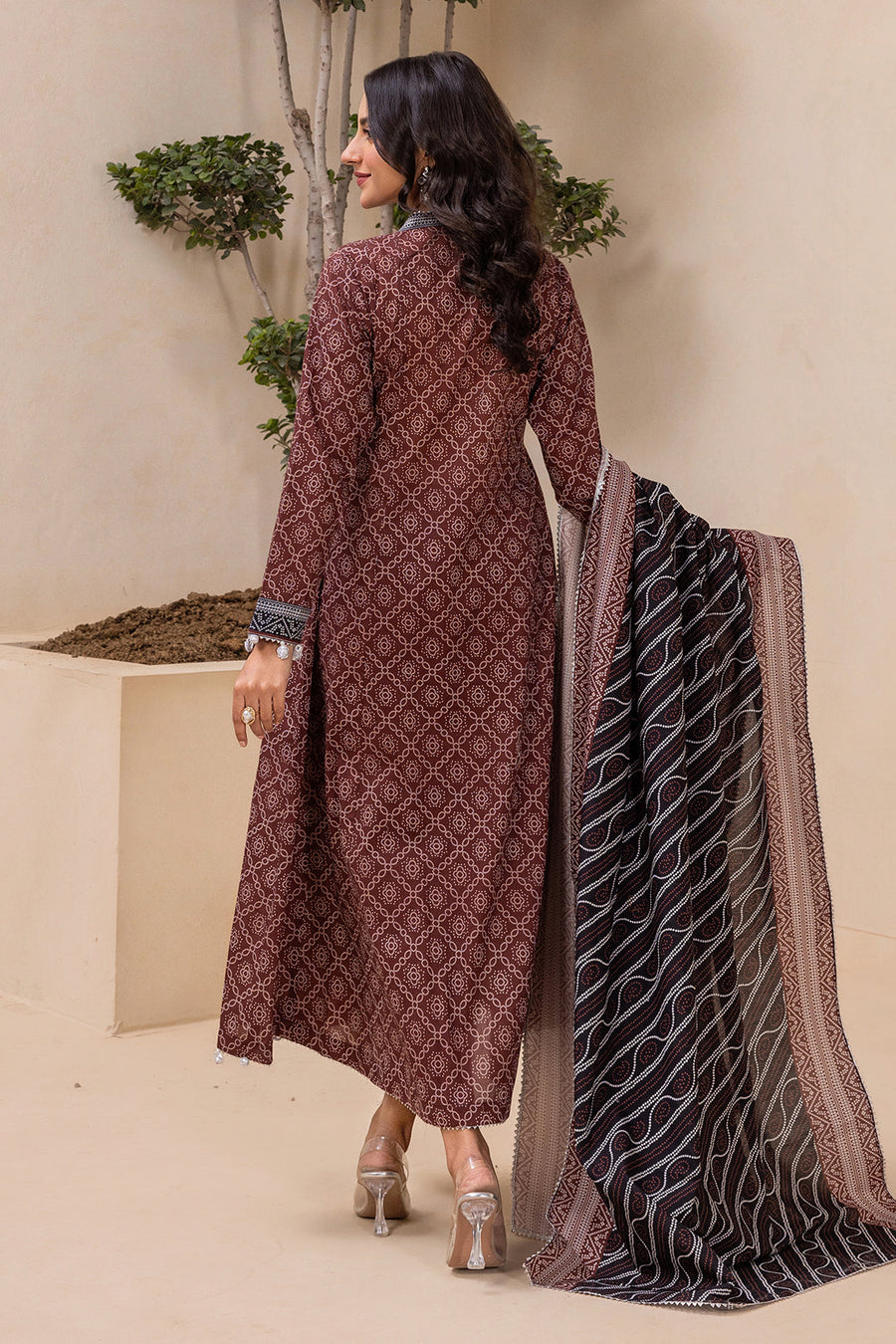 Zellbury Summer Printed Lawn Unstitched 3Pc Suit WUS26X30751