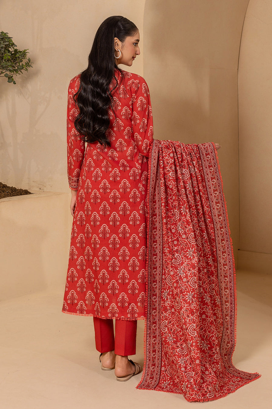 Zellbury Summer Printed Lawn Unstitched 3Pc Suit WUS26X30753