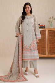 Zellbury Summer Printed Lawn Unstitched 3Pc Suit WUS26X30754