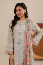 Zellbury Summer Printed Lawn Unstitched 3Pc Suit WUS26X30754