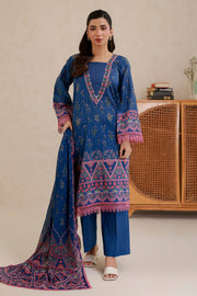 Zellbury Summer Printed Lawn Unstitched 3Pc Suit WUS26X30756