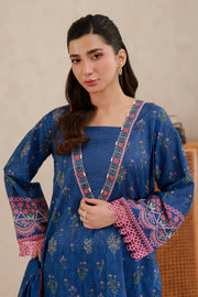 Zellbury Summer Printed Lawn Unstitched 3Pc Suit WUS26X30756